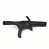 Pistolengriff isoliert englisch links