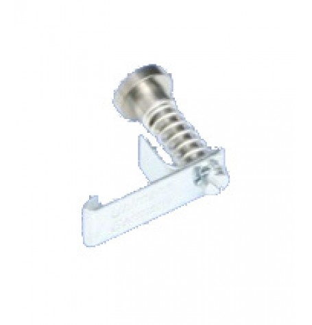 Sicherungsbügel für 2-pol-Stecker komplett mit Schraube