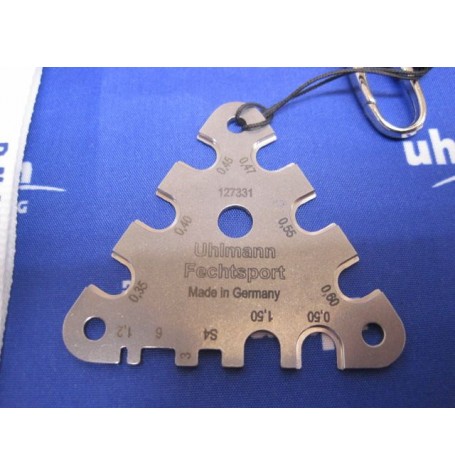 Profiprüflehre für Florett, Degen und Säbel