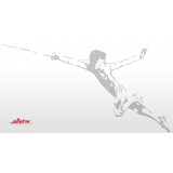 Aufkleber "Fliegender Fechter"