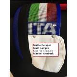 Masken mit  Nationalitätenkennung 